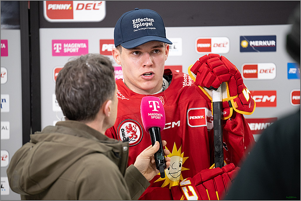 PENNY DEL; Duesseldorfer EG- Koelner Haie; Duesseldorf, 24.01.2025